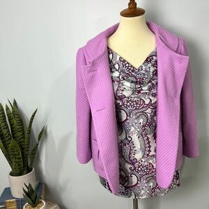 Ann Taylor blazer with top set size 16